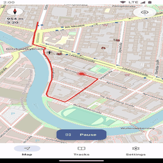 Trackbook screenshot